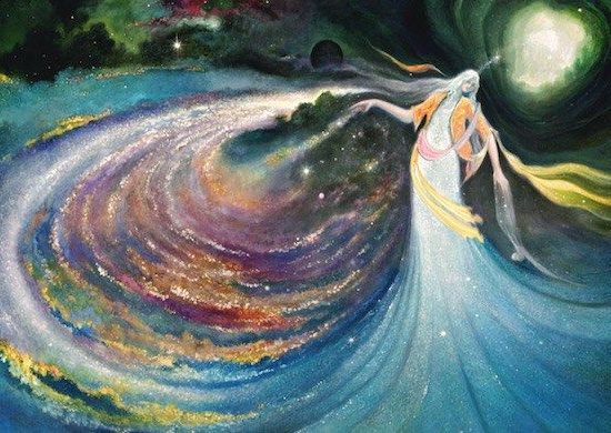 New Moon Ritual Artwork by Rassouli 